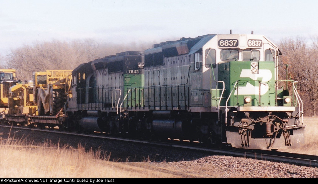 BNSF 6837 West